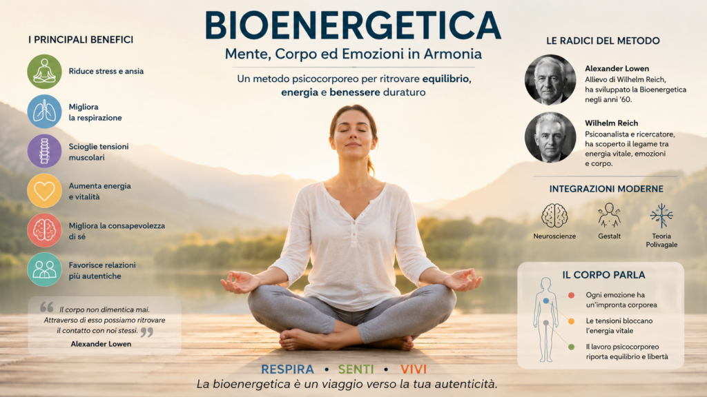 Bioenergetica: il metodo che unisce mente e corpo per ritrovare equilibrio, energia e benessere duraturo 1 2 1
